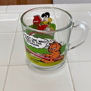 Set a four McDonald Garfield mugs